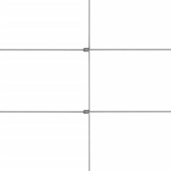 vidaXL Sodo tvora, sidabrinė, 50x1,6m, galvanizuotas plienas