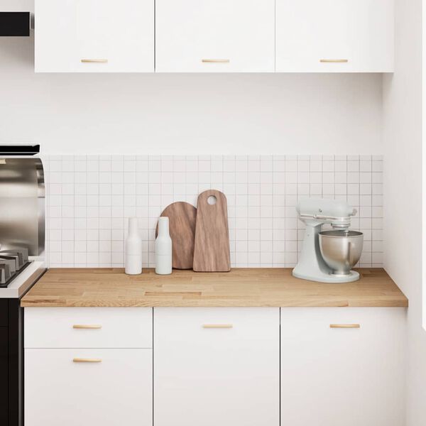 vidaXL virtuvės stalvir&scaron;is 140x63,5x2,7 cm ąžuolo masyvo stačiakampis