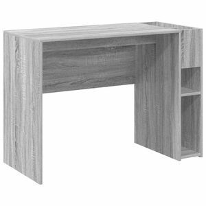vidaXL Stalas Pilkas Sonoma Apdirbta mediena 109 x 50 x 78 cm