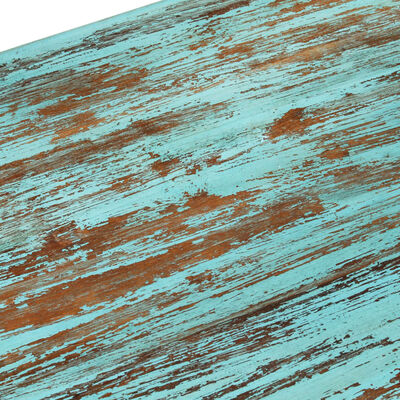 vidaXL Kavos staliukas, 110x50x34cm, perdirbtos medienos masyvas