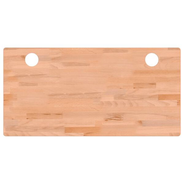 vidaXL Ra&scaron;omojo stalo stalvir&scaron;is, 110x55x1,5cm, bukmedžio masyvas