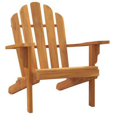 vidaXL Sodo adirondack kėdė, 79x95x92cm, tikmedžio medienos masyvas