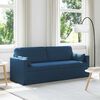 vidaXL Sofa Mėlyna 198 x 78 x 80 cm audinys