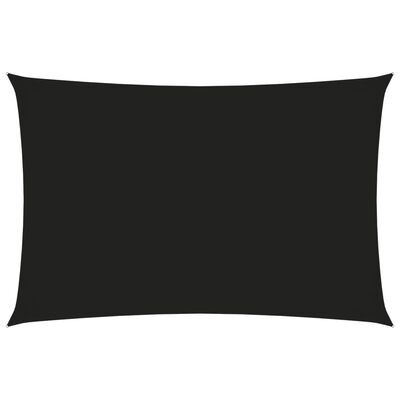 vidaXL Uždanga nuo saulės, juoda, 2x4m, oksfordo audinys, stačiakampė