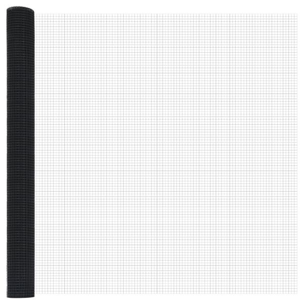 vidaXL Suvirinto vielos tvoros Pilka 1.6 x 25 m