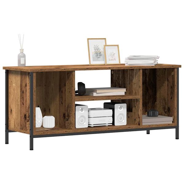 vidaXL Televizoriaus spintelė Senovinis medis 102 x 35 x 45 cm