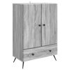 vidaXL Kabalas Pilka sonoma ąžuolo 66 x 34,5 x 95 cm Apdirbta mediena