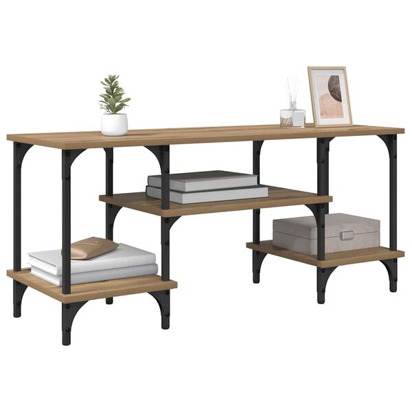 vidaXL Televizoriaus spintelė Amatininkų ąžuolas 102 x 35 x 45,5 cm