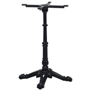 vidaXL Bistro stalo koja, juodos spalvos, 52x52x72 cm, ketus