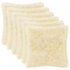 vidaXL Pagalvėlės užvalkalas 6 pcs HEERLEN Kreminė 50 x 50 cm