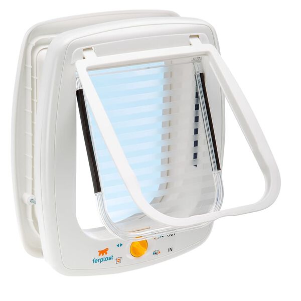 Ferplast Atverčiamos durelės katėms Swing 9 SET, baltos, 4 krypčių