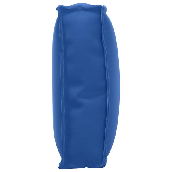 vidaXL Pagalvėlė Karali&scaron;ka mėlyna 60 x 40 x 12 cm Oksfordo audinys