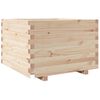vidaXL Sodo lovelis, 70x70x49,5cm, pu&scaron;ies medienos masyvas