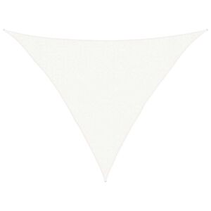 vidaXL Uždanga nuo saulės, baltos spalvos, 3x3x4,2m, HDPE, 160g/m&sup2;