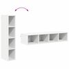 vidaXL Pakabinama spintelė Balta 20 x 29,5 x 100 cm Apdirbta mediena