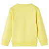 Vaikiškas sportinis megztinis, šviesiai geltonos spalvos, 116 dydžio