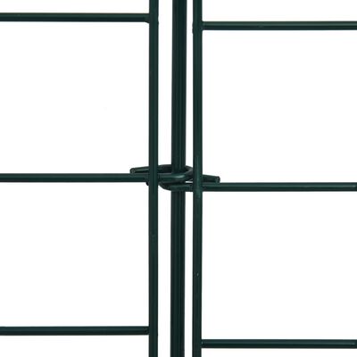 vidaXL Sodo tvoros rinkinys, žalios spalvos, 77,5x64cm