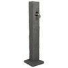 vidaXL Sodo cisterna Antracito 26 x 26 x 98 cm PE