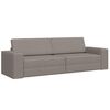 vidaXL Sofa lova Tortora 245 x 78 x 77 cm audinys