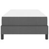 vidaXL Kiemas lova su čiužiniu Tamsiai pilka 90 x 190 cm audinys