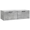vidaXL Sieninė TV spintelė Betono pilka 98 x 41 x 30 cm