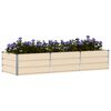 vidaXL Lovelis Ivory 240 x 80 x 45 cm Plienas