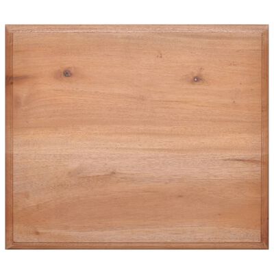 vidaXL Naktinis staliukas, 35x30x60cm, raudonmedžio medienos masyvas