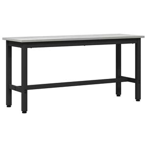 vidaXL Valgomojo suolas Pilkas Sonoma 100 x 32,5 x 48,5 cm