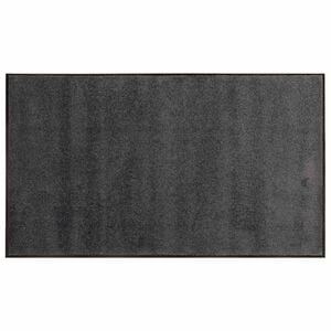 vidaXL Durų kilimėlis &Scaron;viesiai pilka 60 x 40 cm 100% poliamidas