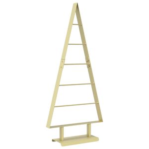 vidaXL Metalinis Kalėdų medis KUOPIO 90 cm Plienas Auksinė
