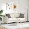 vidaXL Sofa Pagalvės 2 pcs Šviesiai pilka 45 x 45 cm