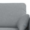 vidaXL Sofa 2 pcs &Scaron;viesiai pilka 158 x 78 x 80 cm audinys