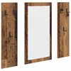 vidaXL Prikabinamas paltas su saugykla Senas medis 96 x 1,5 x 90 cm