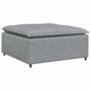 vidaXL Modulinė sofa, pakojų pakojis, &scaron;viesiai pilka, 100x100x48 cm