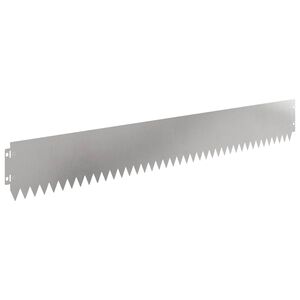 vidaXL Vejo kra&scaron;tas 30 pcs 103 x 15 cm Plienas Sidabrinė