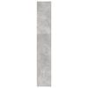 vidaXL Knygų spinta, betono pilka, 80x24x143cm, apdirbta mediena