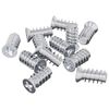 vidaXL Varžtas 12 vnt. Sidabrinė M6 x 12 mm Geležis