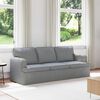 vidaXL Sofa &Scaron;viesiai pilka 201 x 80 x 85 cm audinys