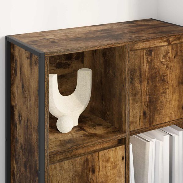 vidaXL Knygų spinta Dūminis ąžuolas 68 x 30 x 108.5 cm