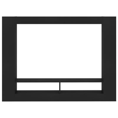 vidaXL Televizoriaus spintelė, juodos spalvos, 152x22x113cm, MDP