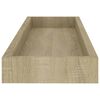 vidaXL Loggia Sieninės lentynos, 2vnt., ąžuolo spalvos, 60x15x4cm, MDF