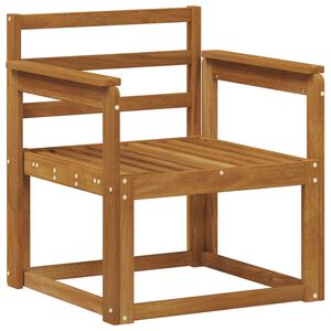 vidaXL Lauko sofa Kietos akacijos mediena Natūrali