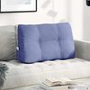 vidaXL Apsaugos Pagalvė Džinsinės mėlynos 80 x 24 x 50 cm audinys