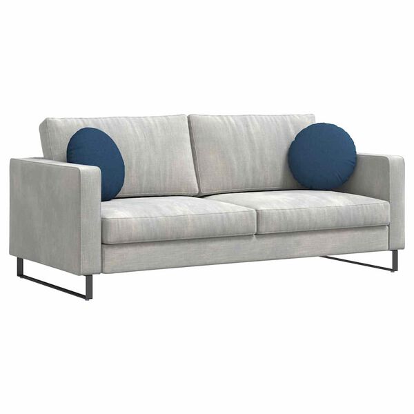 vidaXL Sėdynių pagalvėlės 2 pcs Mėlyna &Oslash;40 x 13 cm audinys