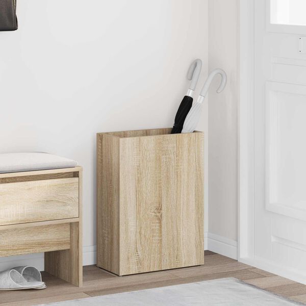 vidaXL Sandėliavimo kabliukas ir laikiklis su saugykla Sonoma ąžuolas