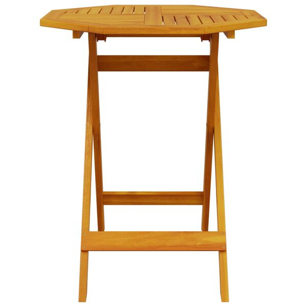 vidaXL Sulankstomas bistro komplektas, 3 dalių, akacijos masyvas