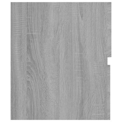 vidaXL Spintelė praustuvui, pilka ąžuolo, 80x38,5x45cm, mediena