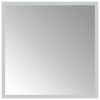 vidaXL LED vonios veidrodis Skaidrus 40 x 40 cm grūdintas stiklas