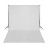 vidaXL Fotostudijos komplektas su &scaron;viesdėžėmis, fonu ir reflektoriumi