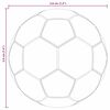 vidaXL Stalo futbolai 12 pcs Balta ir juoda 3.6 x 3.6 cm